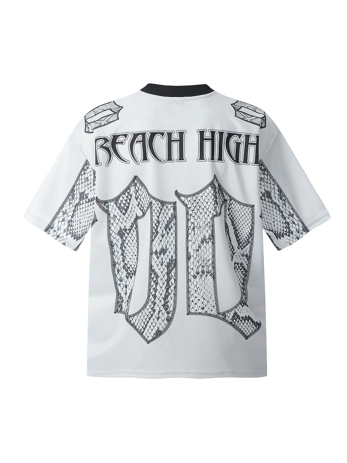 LY No. 1193 Snakeskin Print Jersey T-shirt