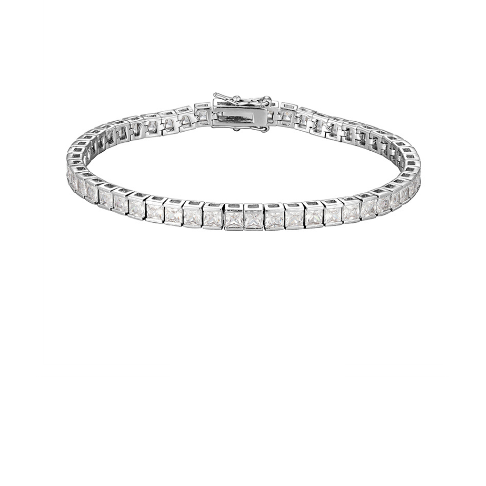 LY No. 3040 Silver Tennis Bracelet