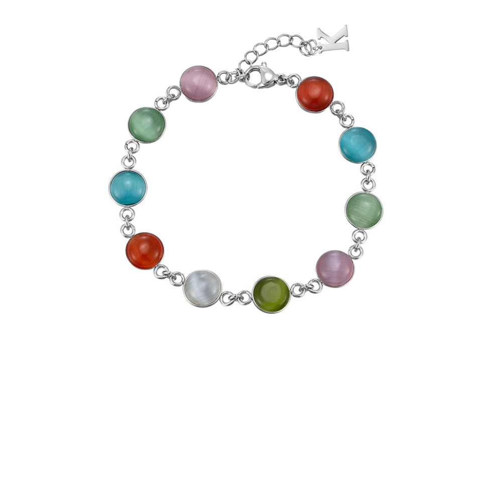 LY No. 3041 Multicolor Gemstone Bracelet