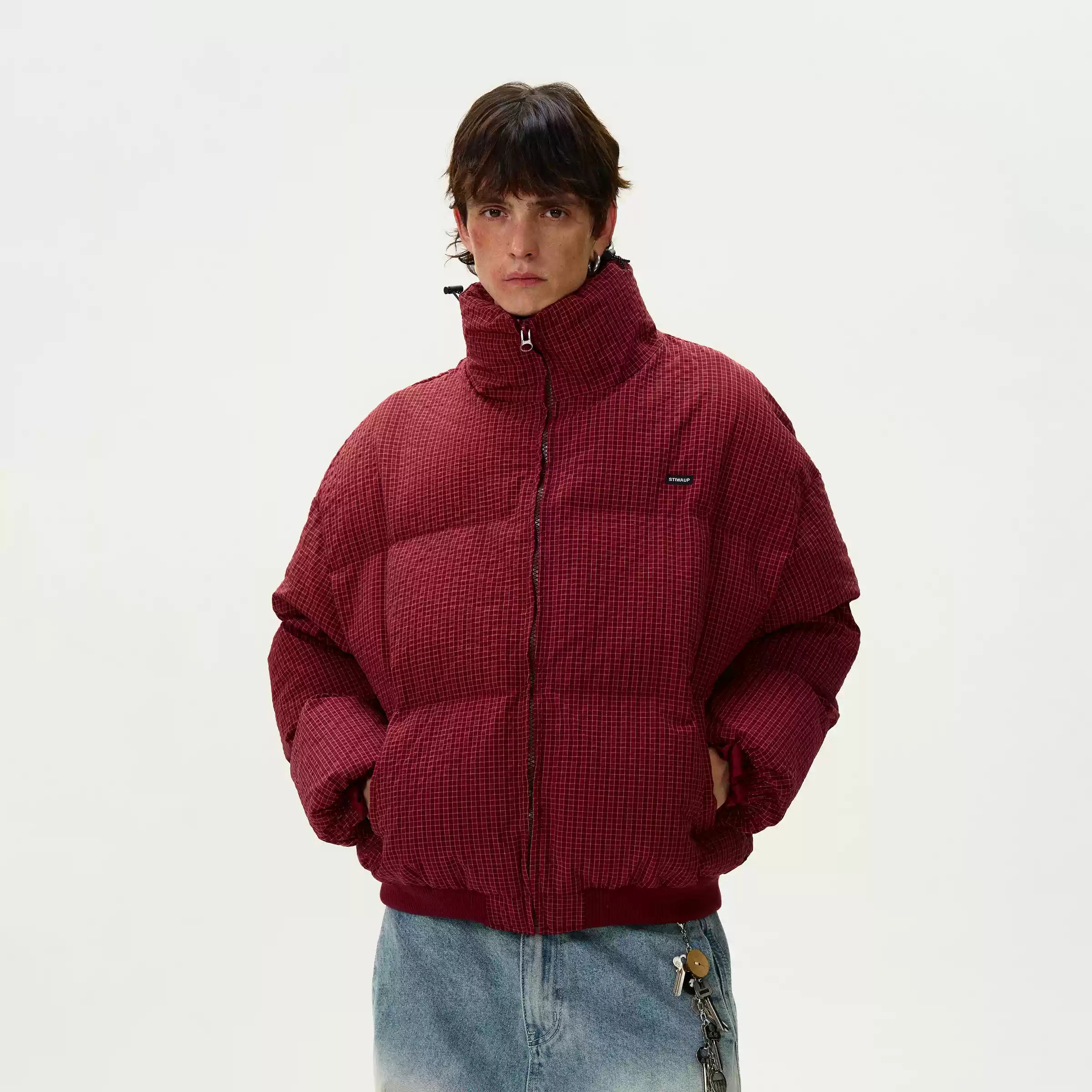 LY No. 1103 Quilted Oversized Puffer Jacket