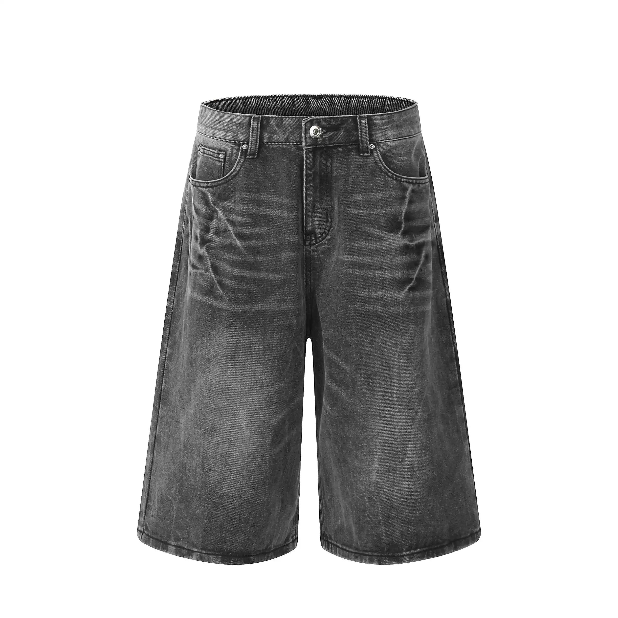 LY No. 2085 Denim Washed Jorts