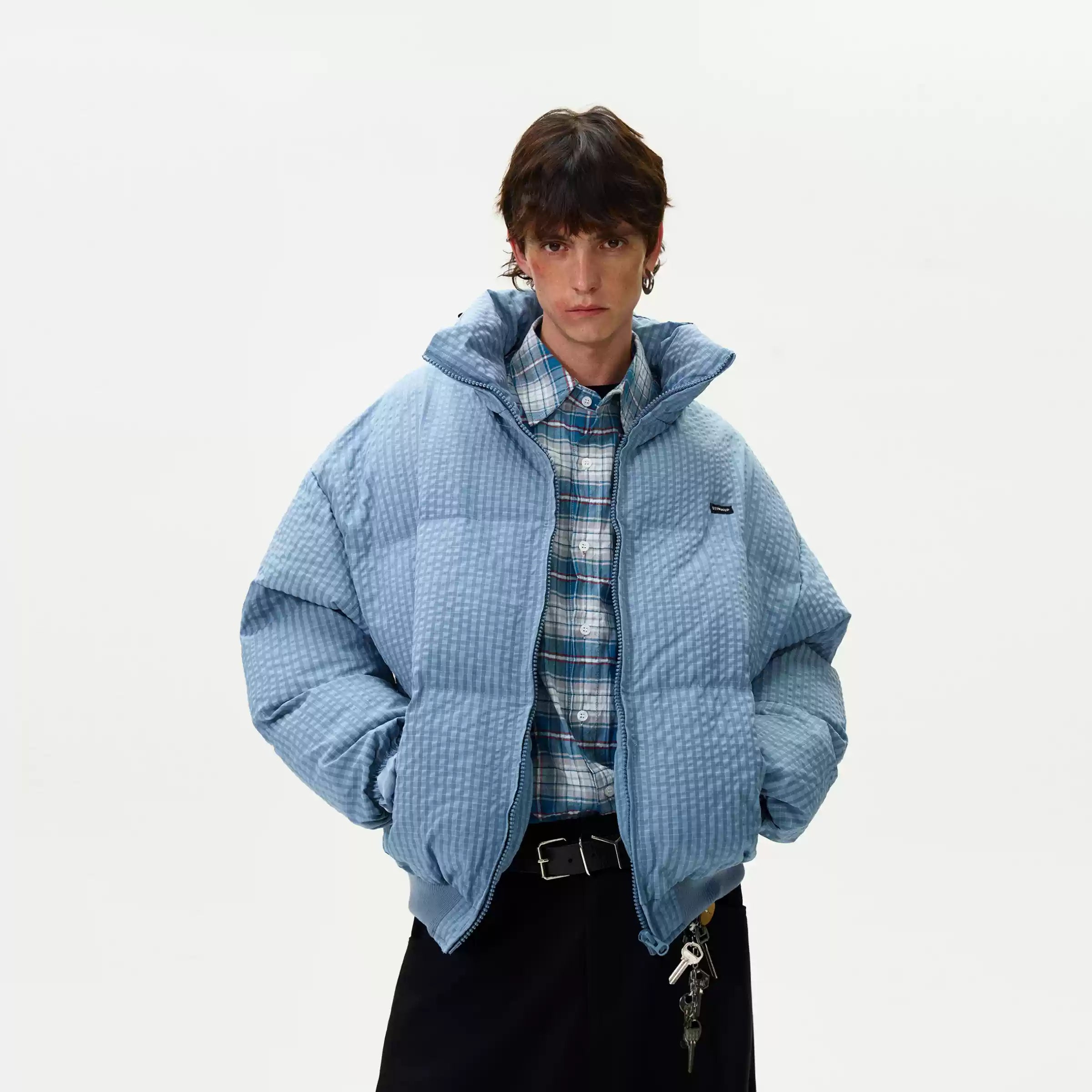 LY No. 1103 Quilted Oversized Puffer Jacket