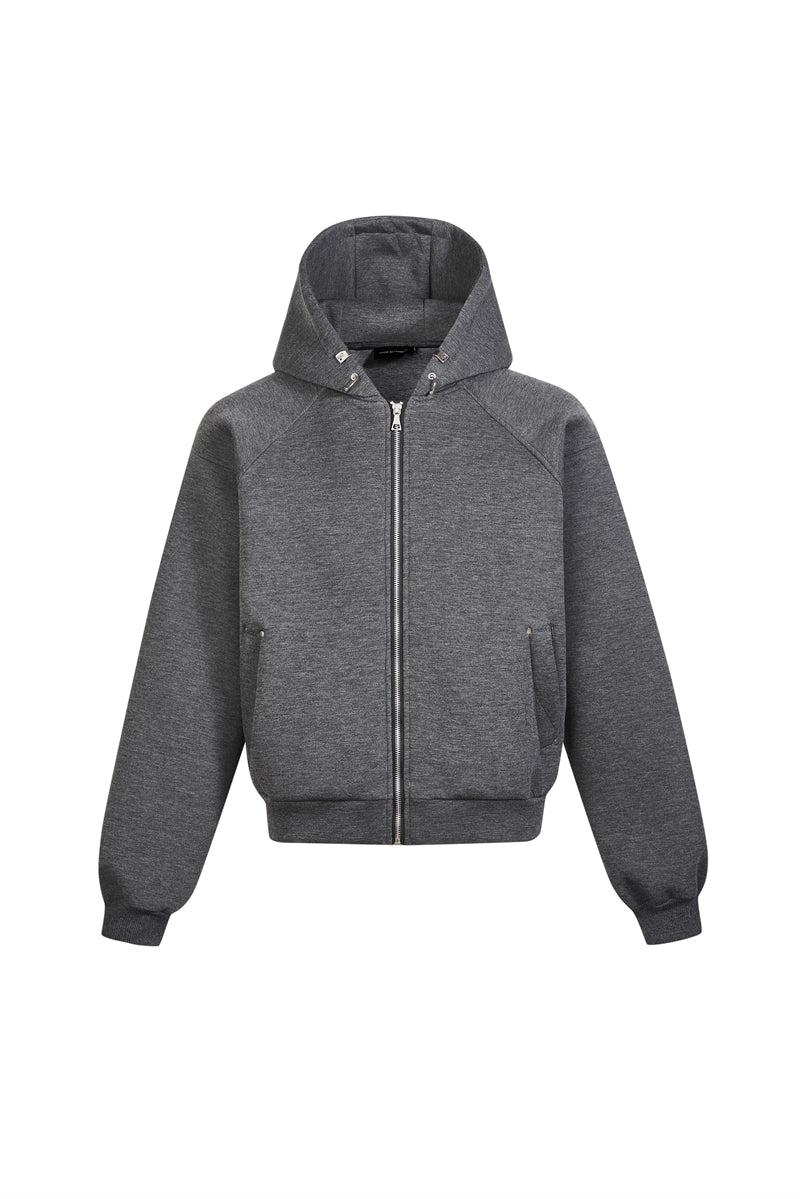 LY No. 1086 Classic Zip-Up Hoodie