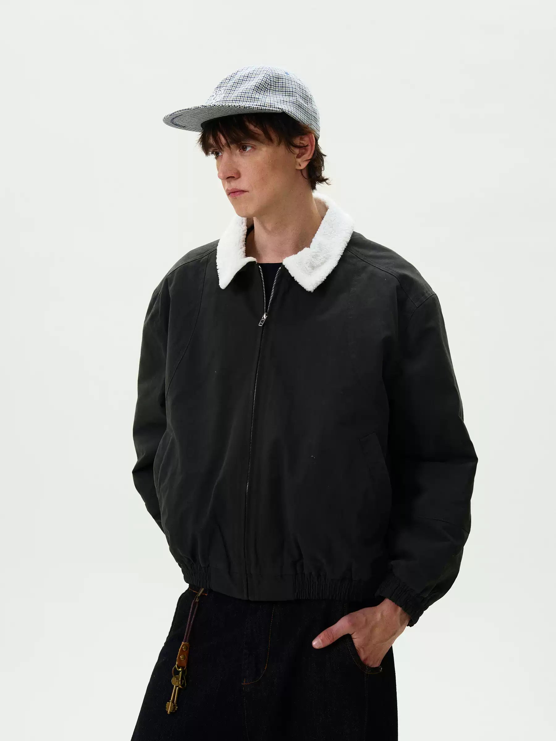 LY No. 1146 Sherpa Bomber Jacket