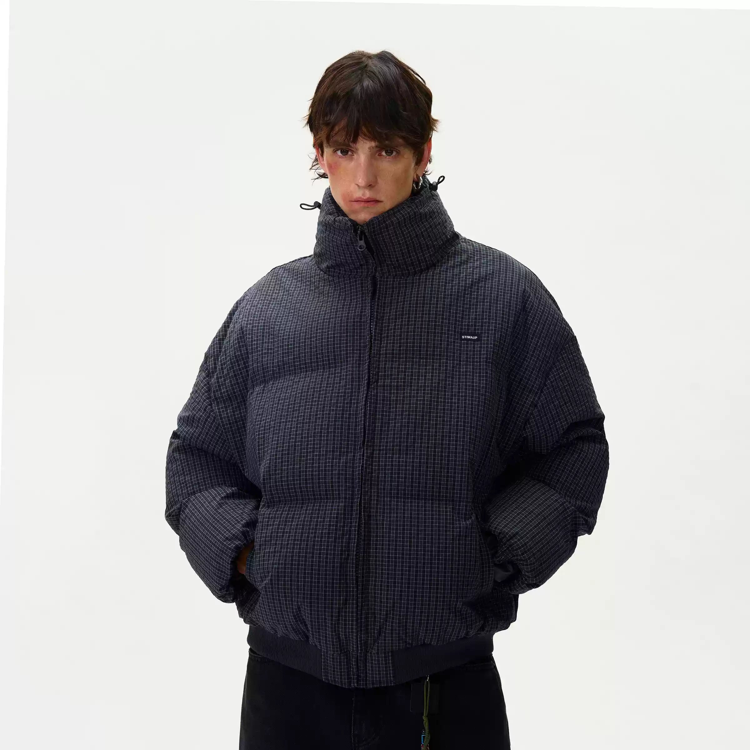 LY No. 1103 Quilted Oversized Puffer Jacket