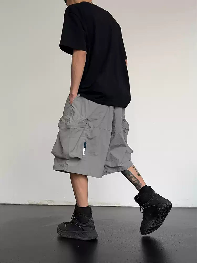 LY No. 2047 Multi Pocket Cargo Shorts