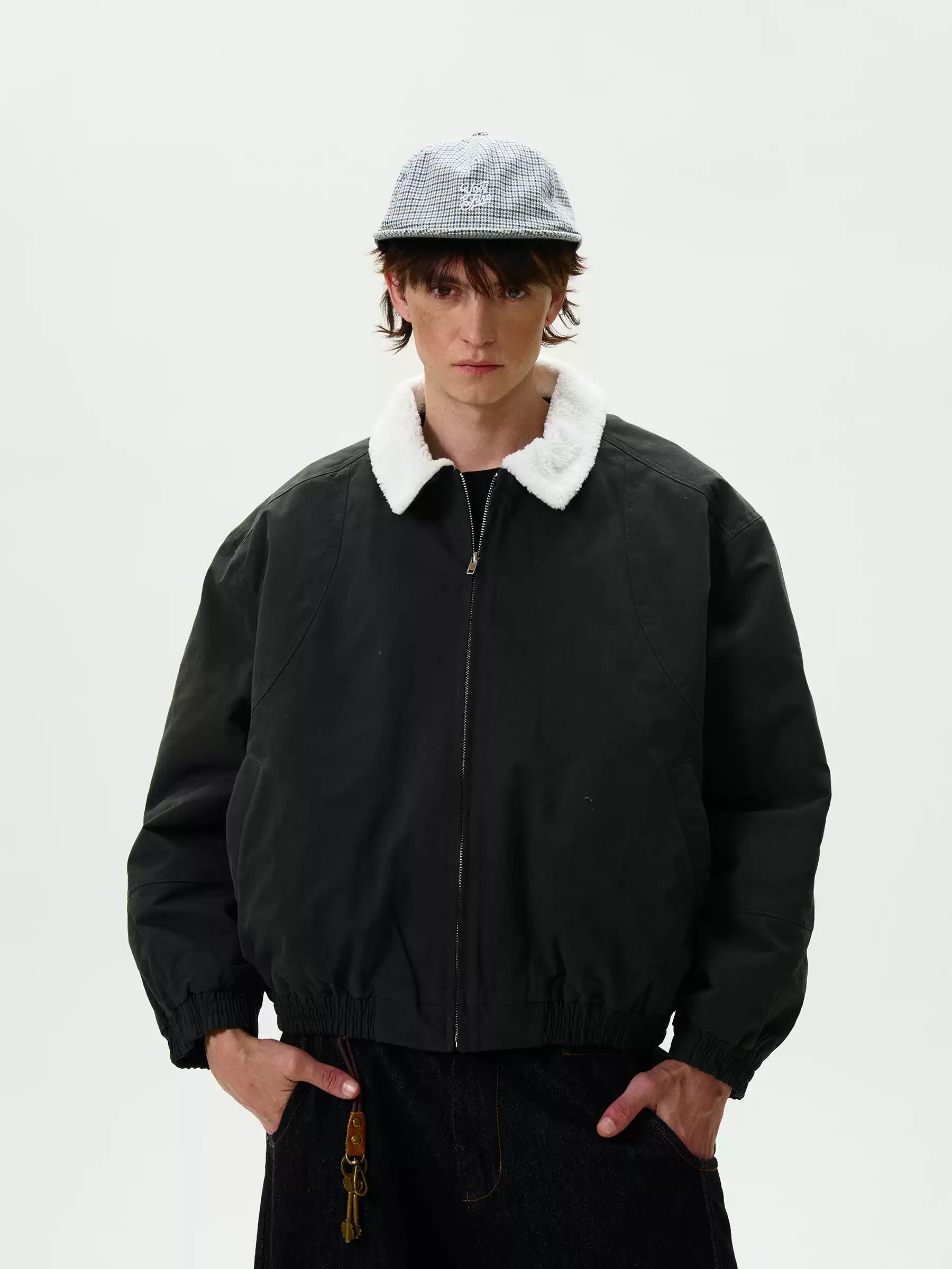 LY No. 1146 Sherpa Bomber Jacket