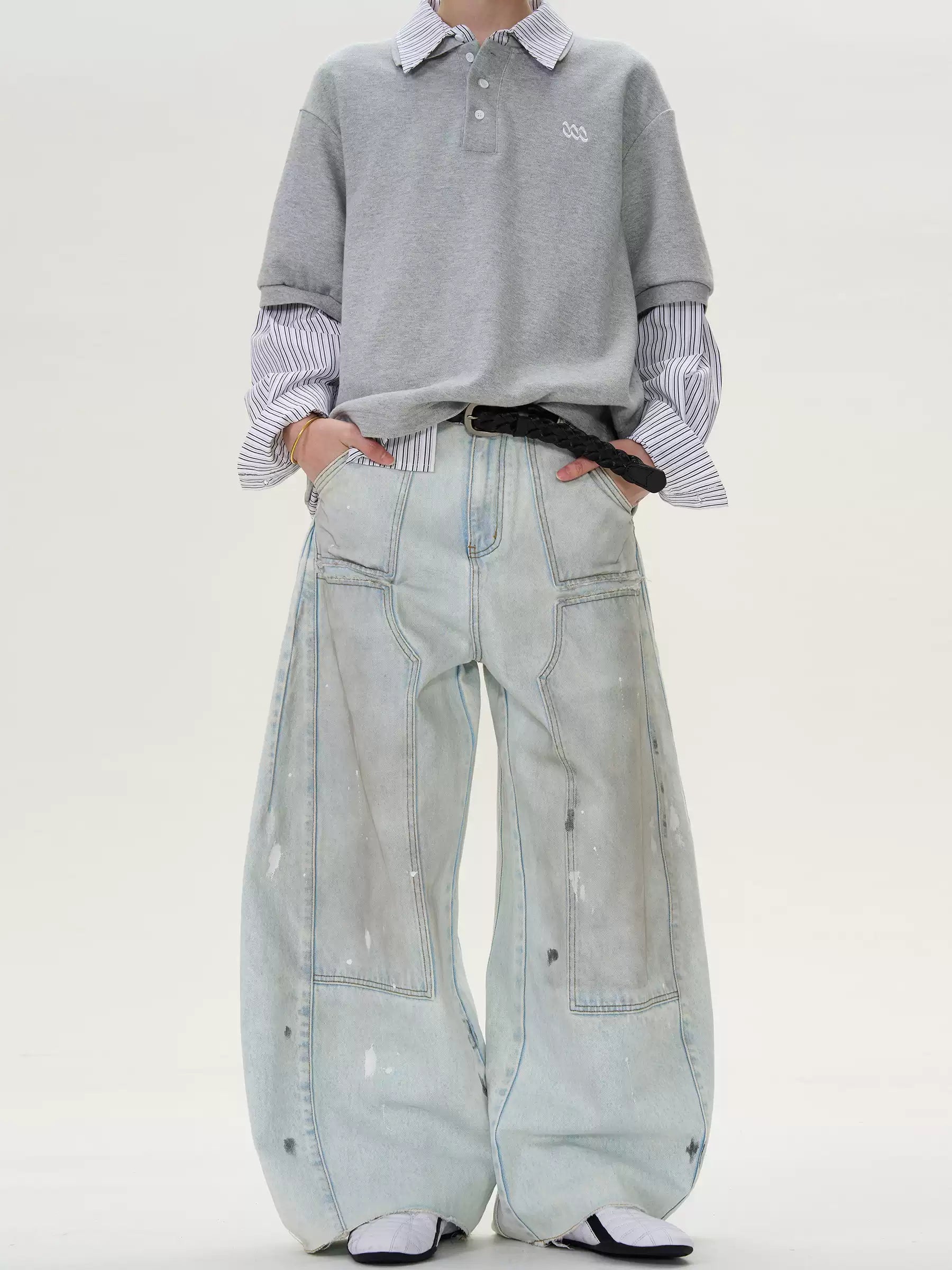 LY No. 2106 Oversized Vintage Jeans