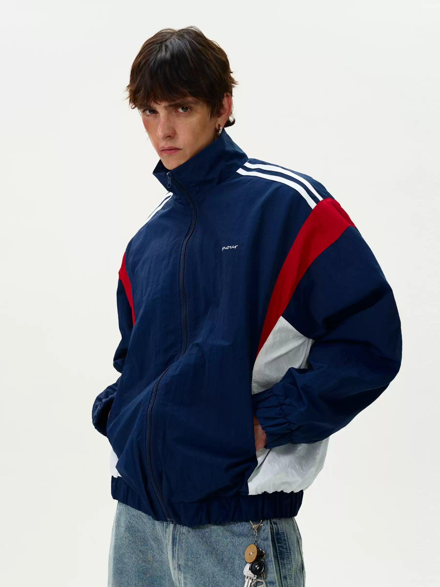 LY No. 1160 Blue Track Jacket