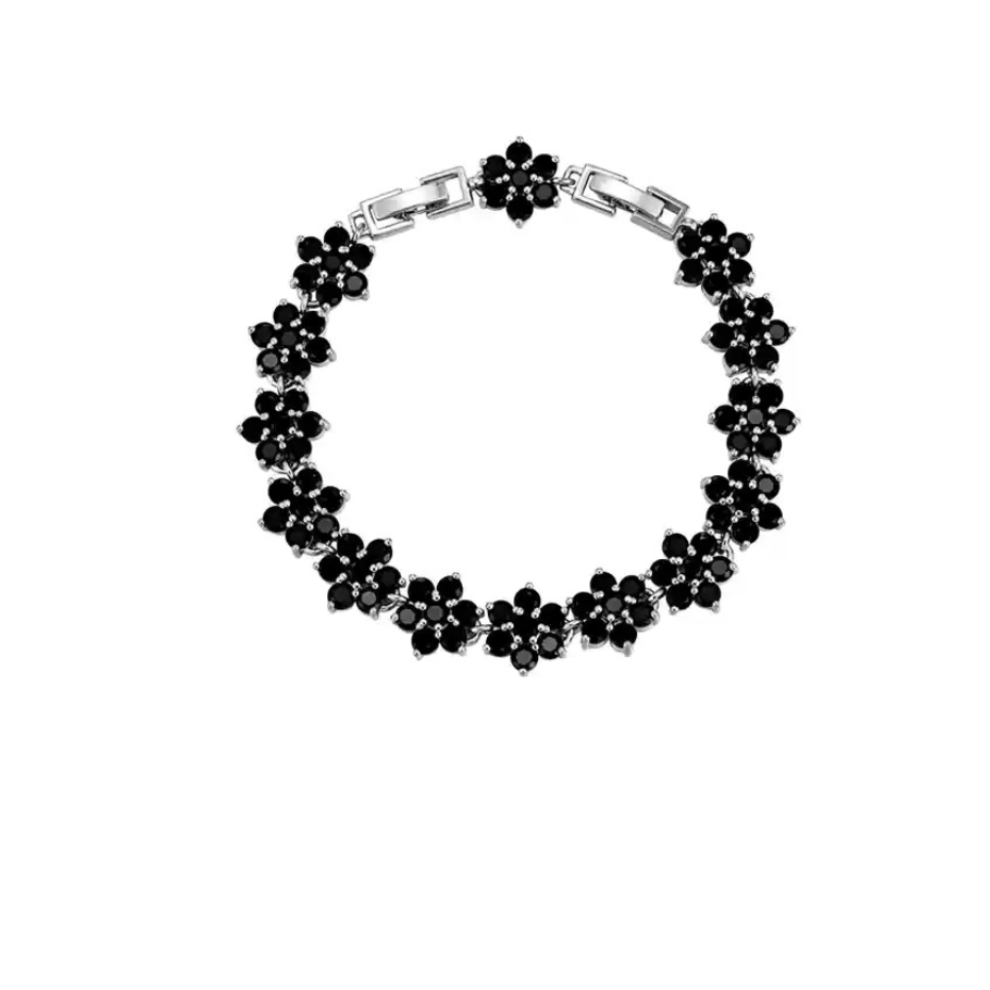 LY No. 3027 Midnight Blossom Bracelet